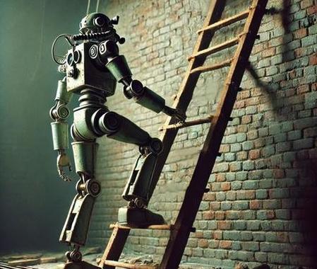 ladder with missing steps